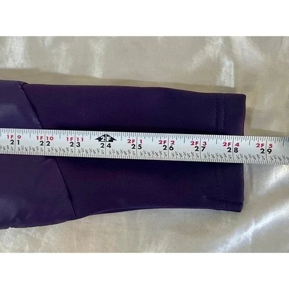 Horze Women's Hooded Puffer‎ Jacket Purple Pink Size US 8 Insulated - Picture 14 of 15